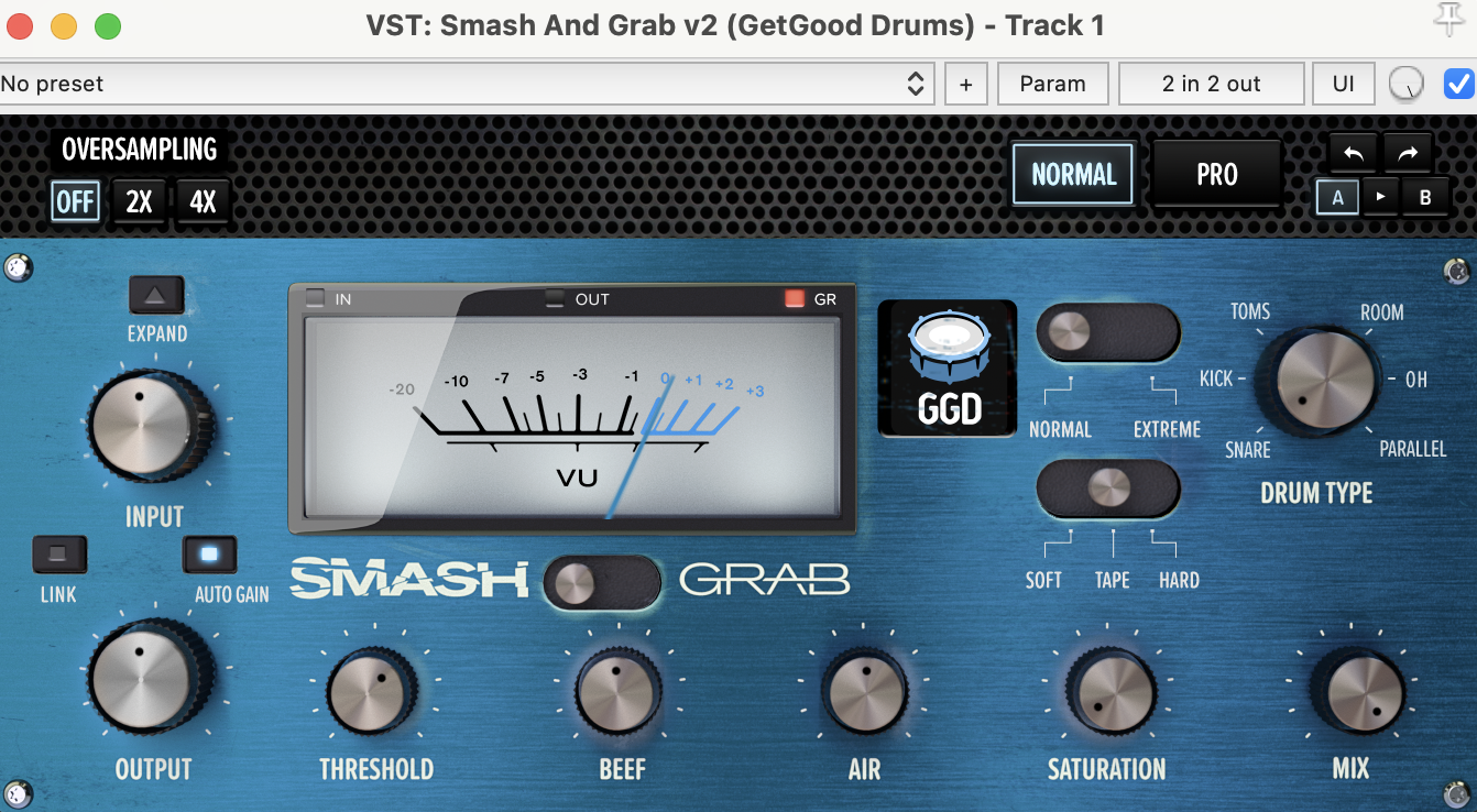 GetGood Drums Smash and Grab 2.0